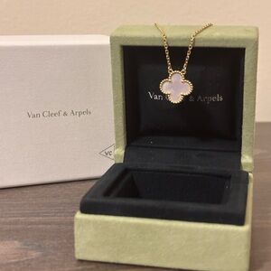 Van Cleef & Arpels Vintage Alhambra Mother of Pearl Pendant